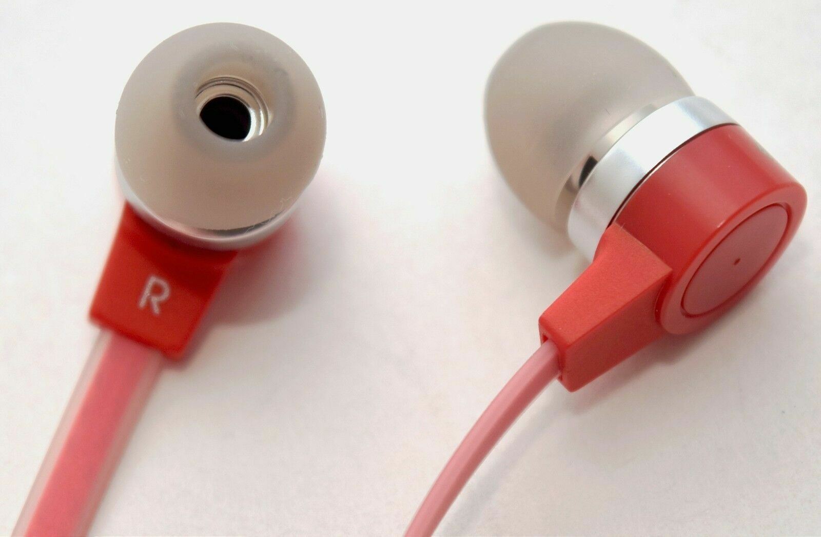 NEW TDK Life on Record SP400 Glow in the dark Waterproof Earbuds Headphones RED