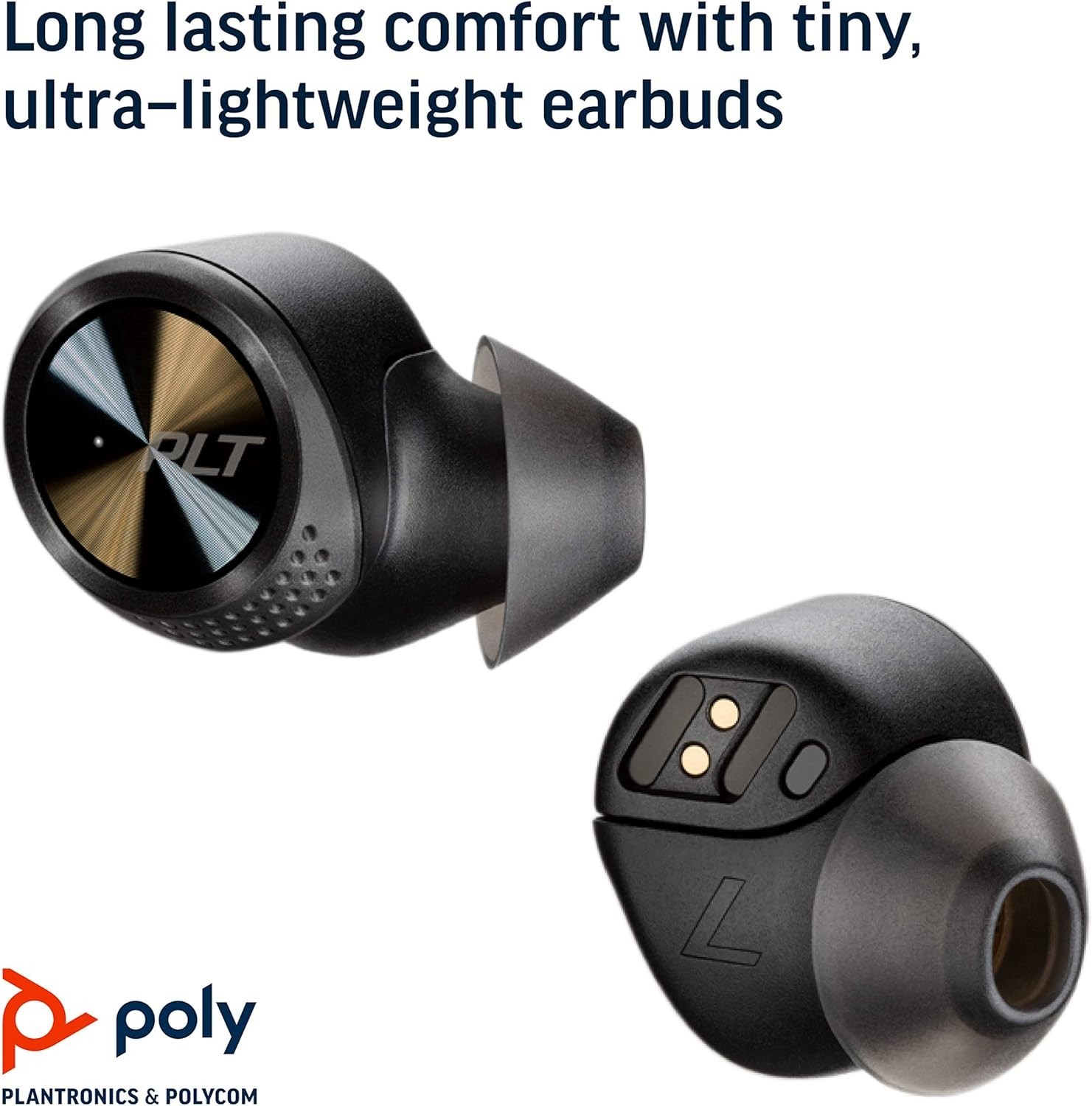 Plantronics BackBeat PRO 5100 True Wireless Bluetooth Earbuds – Black