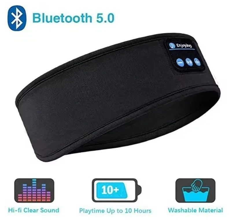Bluetooth Earphones Sports Sleeping Headband Elastic Wireless Headphones