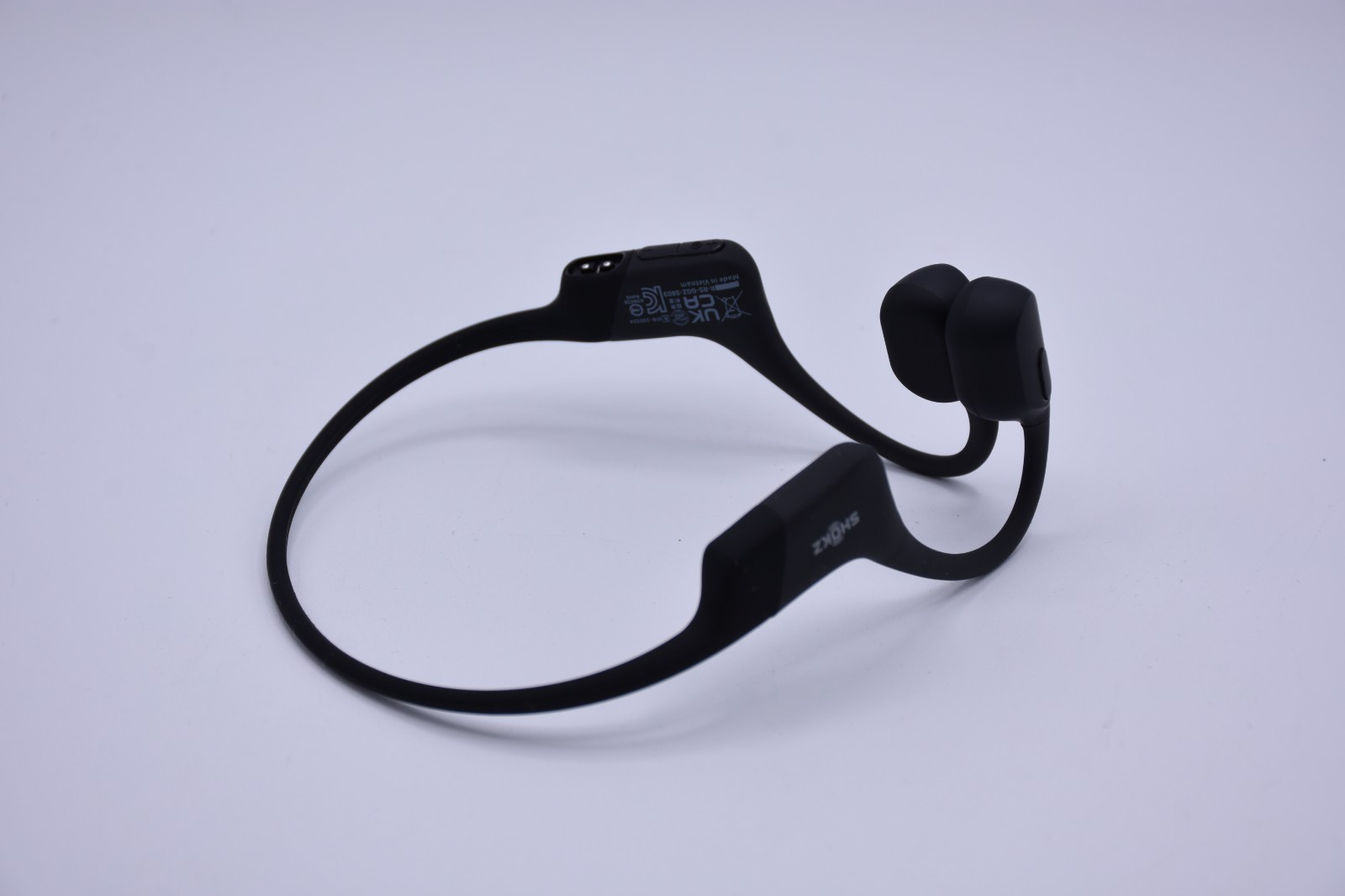 Shokz OpenRun Mini Bone Conduction Bluetooth Sport Headphones Open-Ear Black