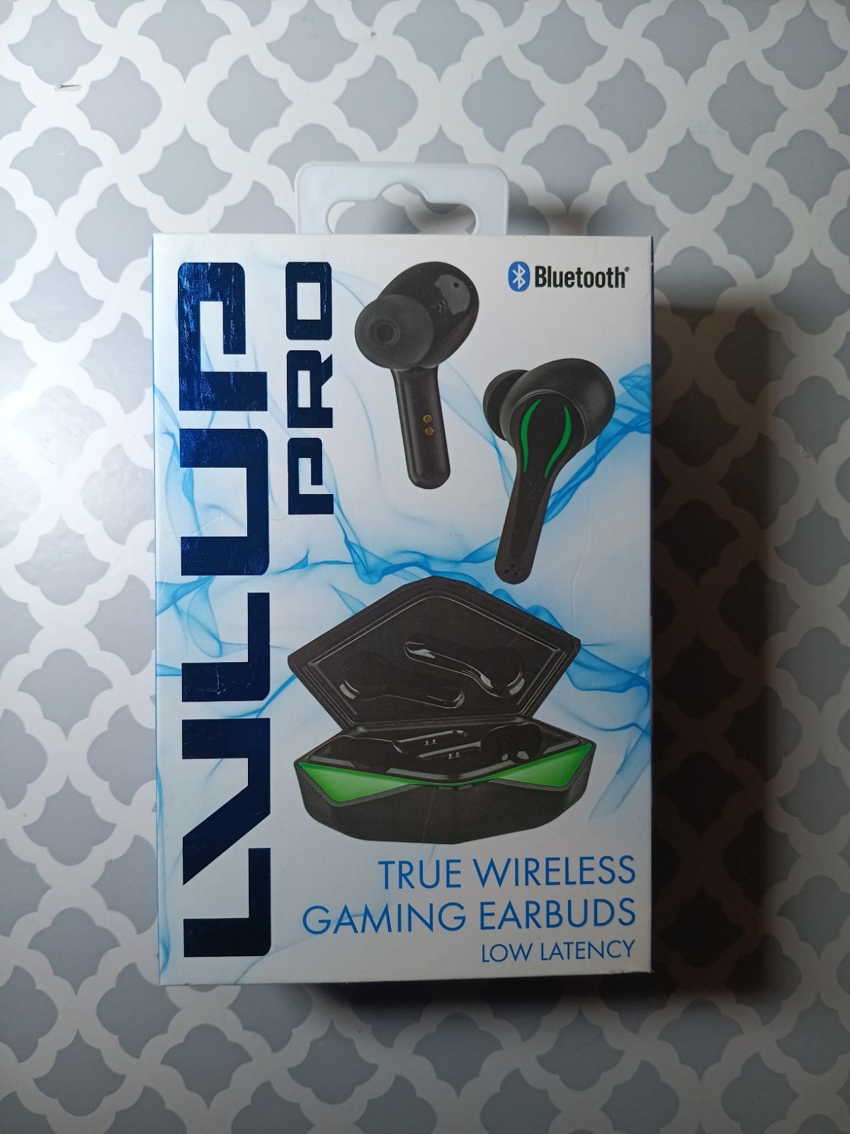 LVLUP Pro True Wireless Gaming Earbuds- Light Up ~ Bluetooth-Low Lat NIB