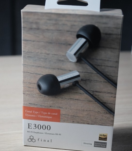 Final E3000 In-Ear Monitor Earphones FI-E3DSS Earbuds IEM Hi-Fi Sound Quality