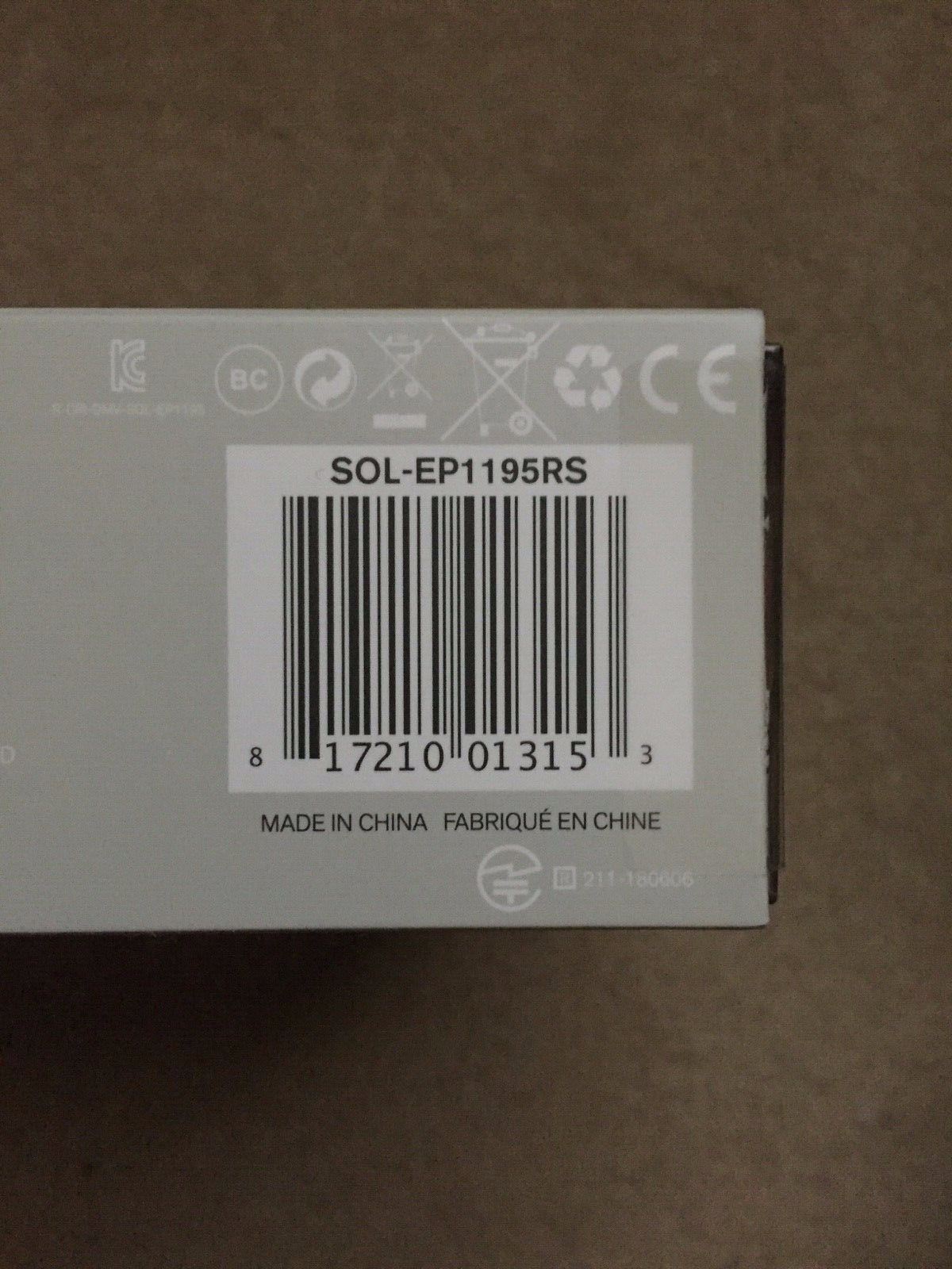 Sol Republic Unisex Wireless Earbuds Amps Air 2.0 Blue Tooth SOL-EP1195RS