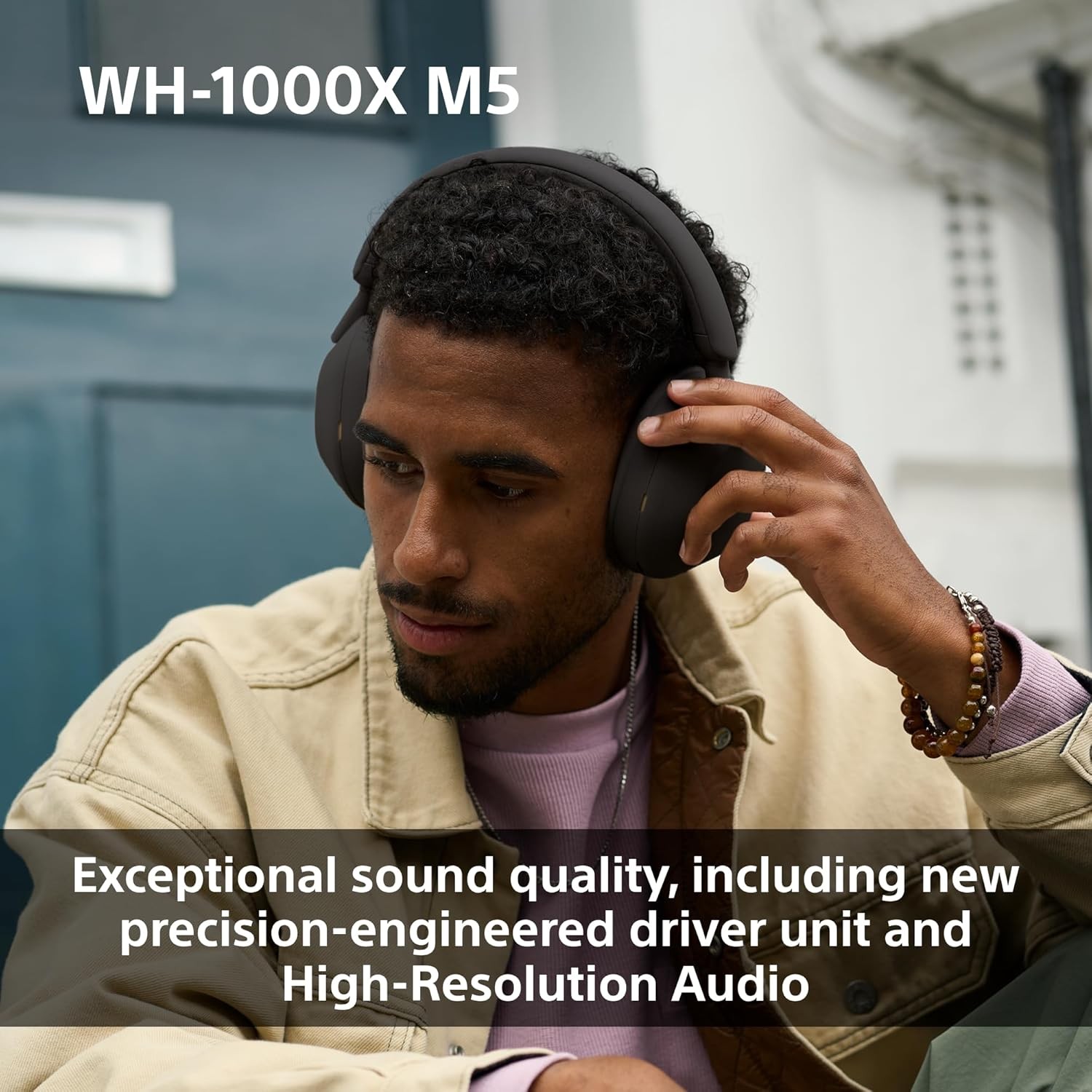 Sony WH-1000XM5 Hard Case Premium Noise Cancelling Wireless Over-Ear Headphones,