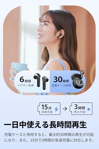 SOUNDPEATS Air5 Lite Wireless Earbuds LDAC Hi-Res Audio IPX5 Fast Charge