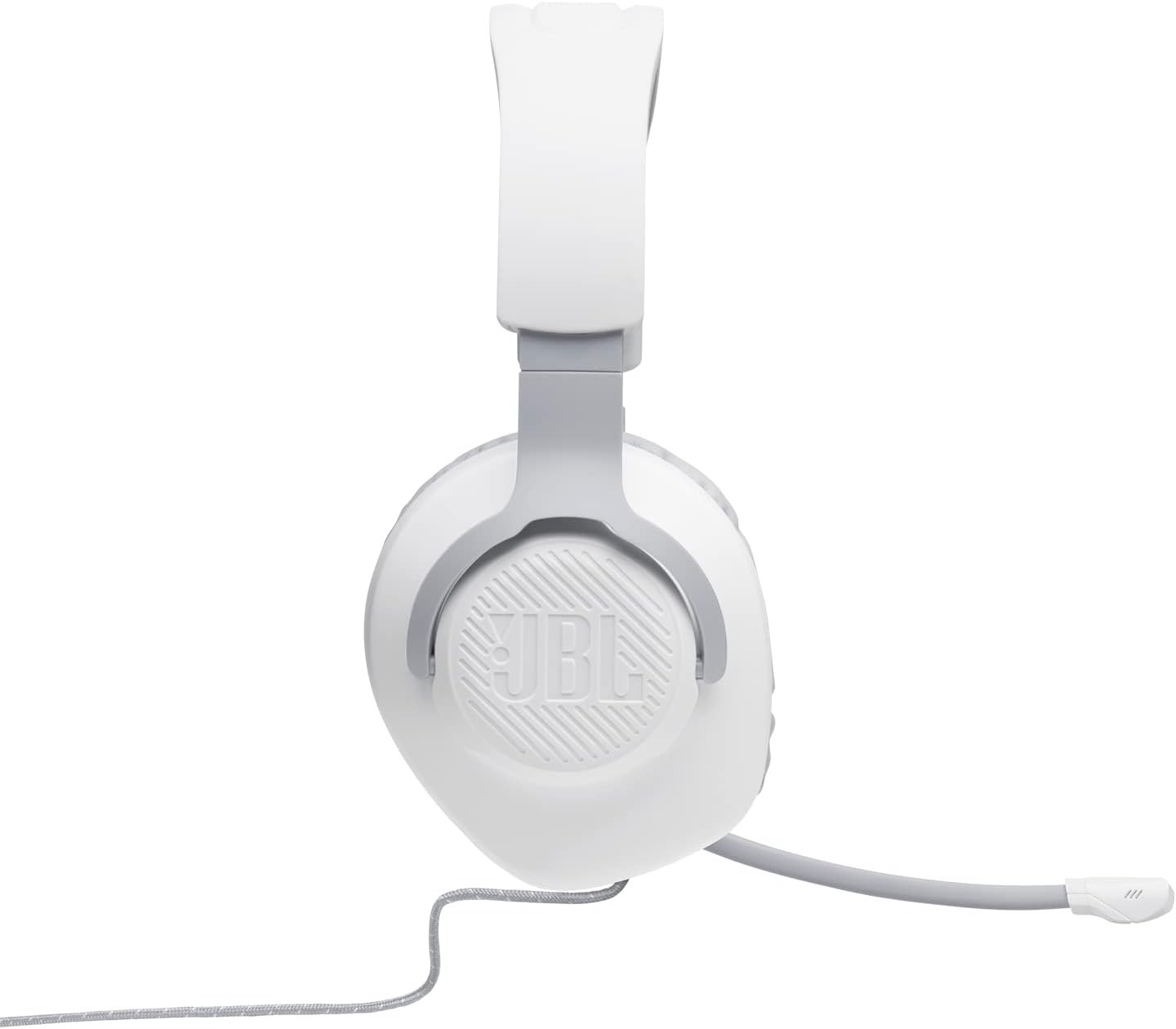 Jbl Quantum 100 Wired Over-ear Gaming Headphones With Detachable Mic White NEW!!