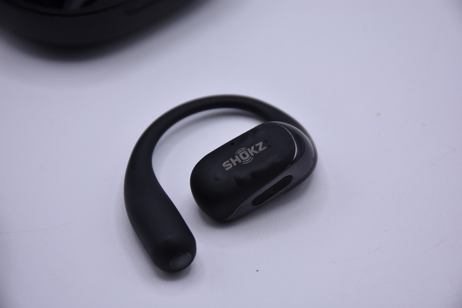 Shokz OpenFit 2 True Wireless Open-Ear Earbuds Black w/Charging Case-Shows Wear