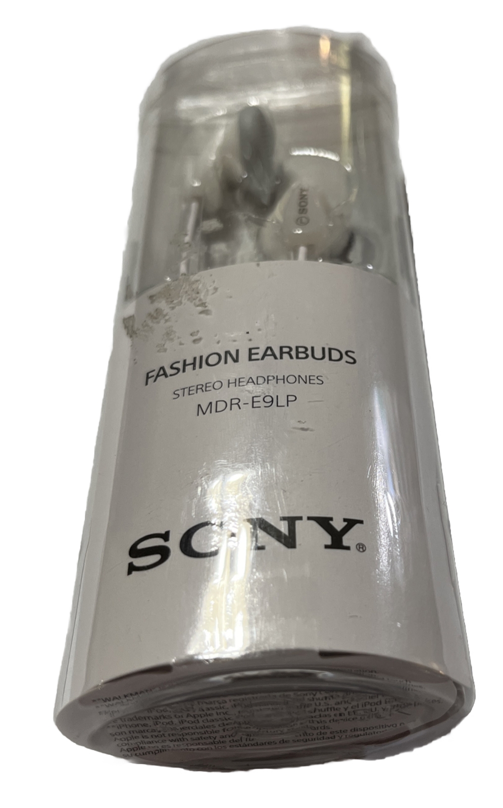 Sony MDR-E9LP In-Ear Only Headphones – White. New