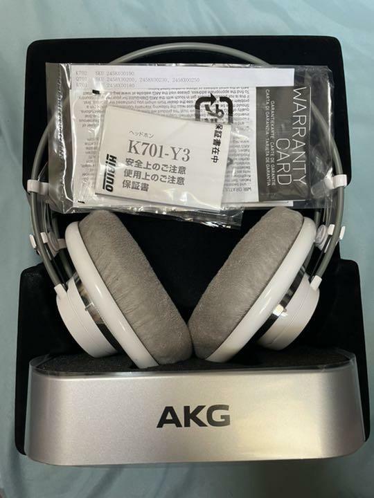 AKG K701 Studio Reference Class Premium Open Type Headphones New leather Japan