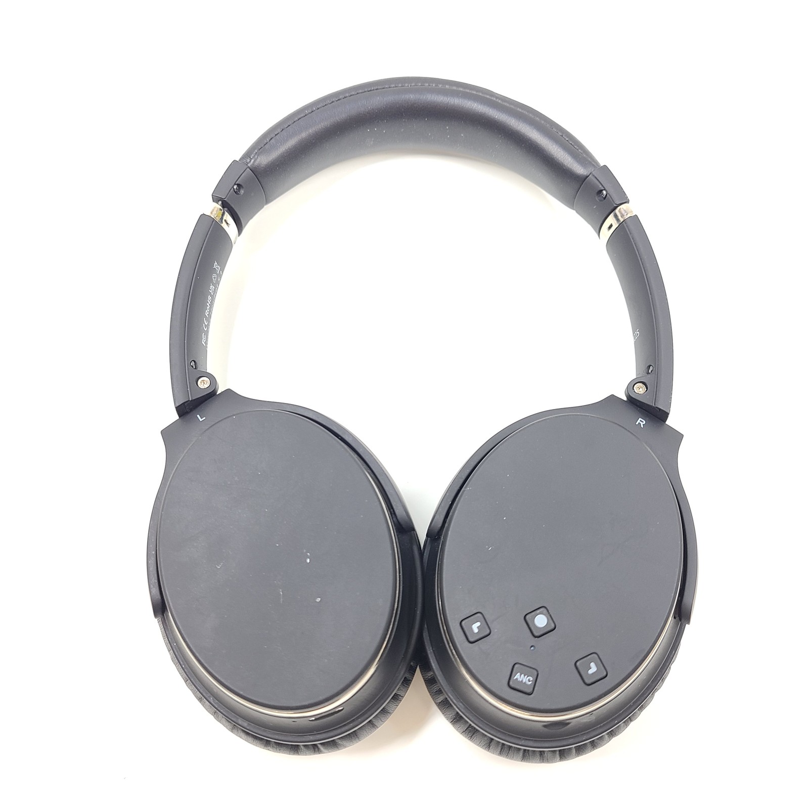 Srhythm NC25 Noise Cancelling Stereo Headphones – Black Grade B – USB-C