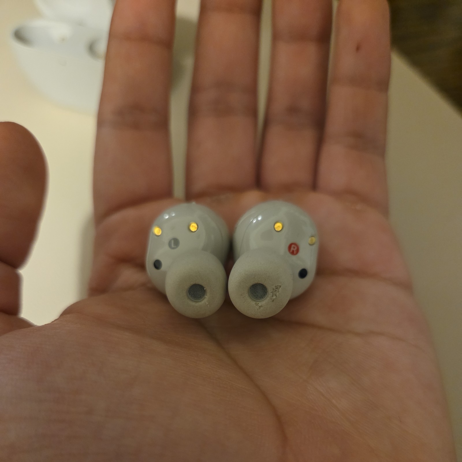 Sony WF-1000XM5 Wireless In-Ear Headphones – Silver (working condition)