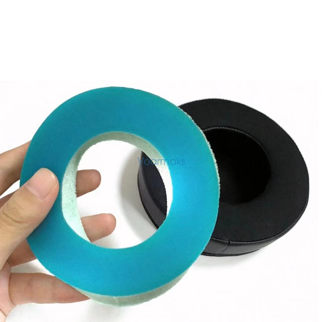 Replacement Cooling Gel Round Ear Pads For Universal 90-110mm Headphone Cover