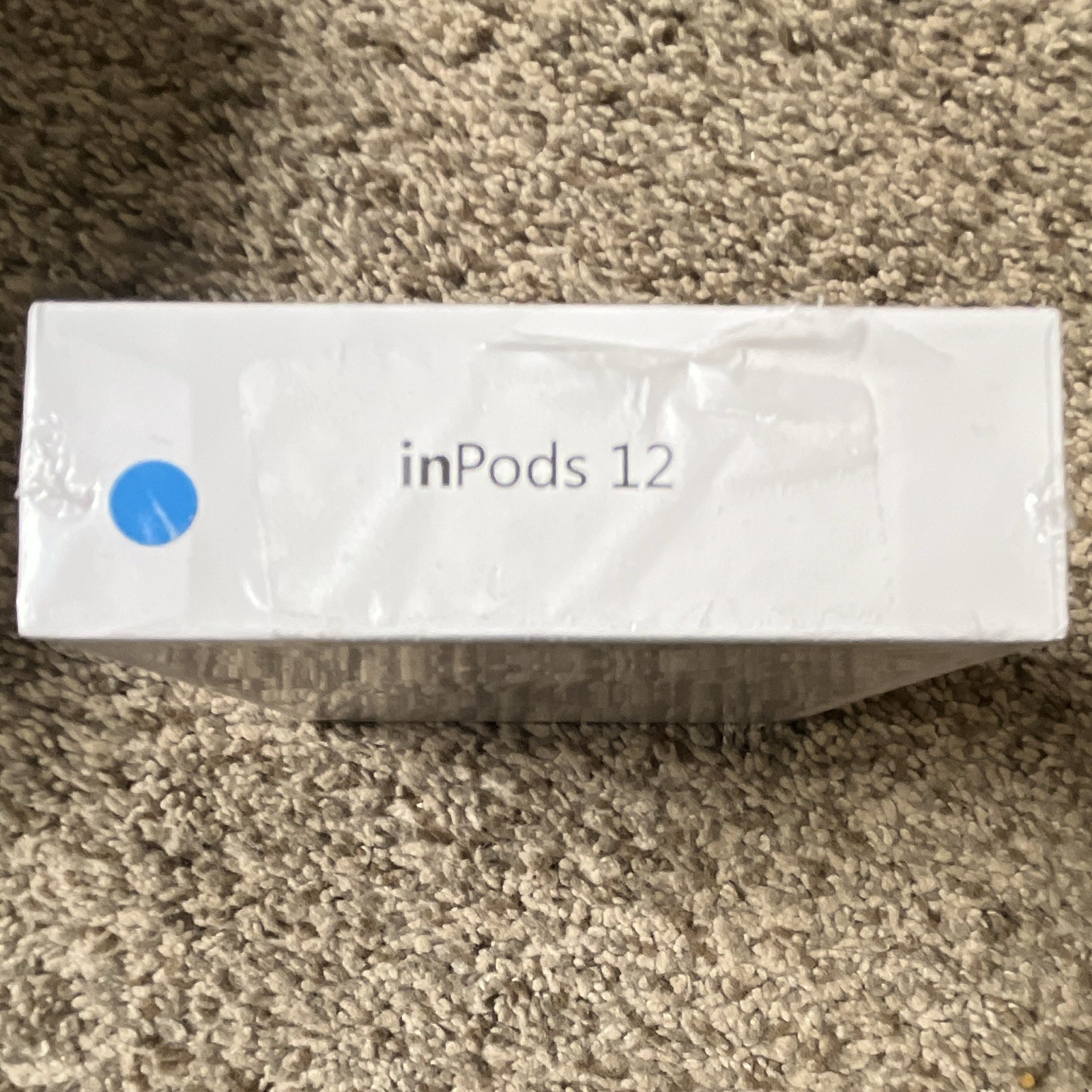 inPods inPods 12 True Wireless Bluetooth In-Ear Earbuds, Blue (Double)