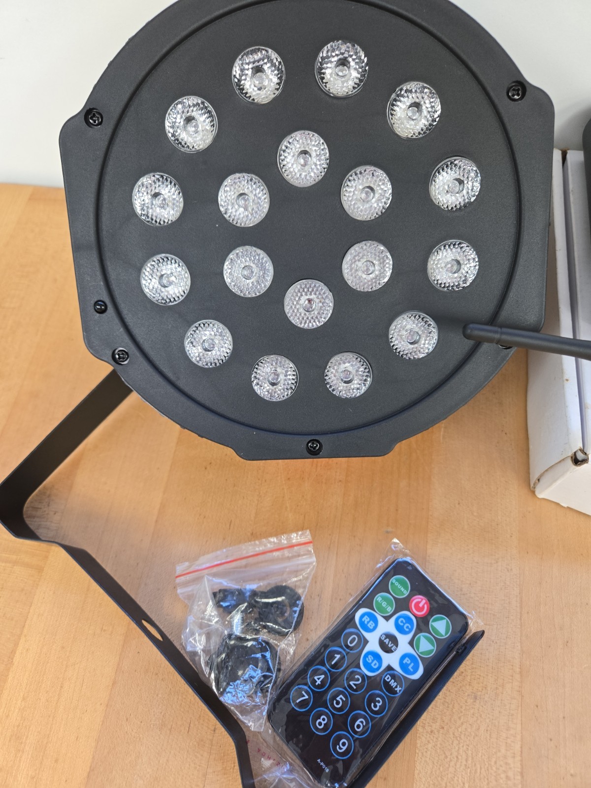 Lot Of 33 Silent Disco Sound System Headphones, Led Light And Transmitter READ**