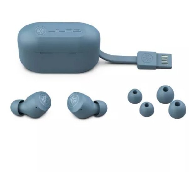 JLab GO Air Pop True Wireless Bluetooth Earbuds – Slate, Sealed