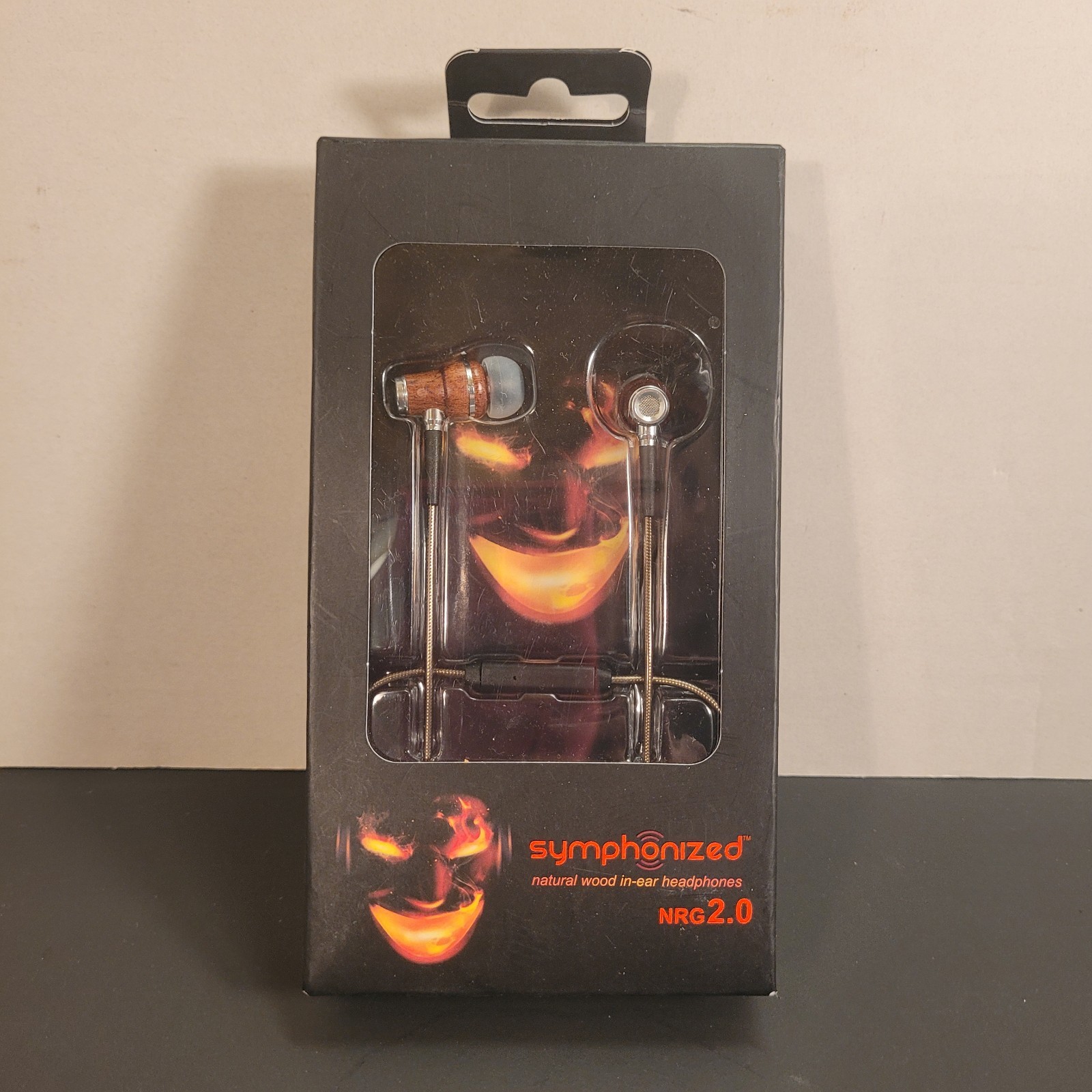Symphonized NRG 2.0 Natural Wood In-ear Headphones with Volume Control