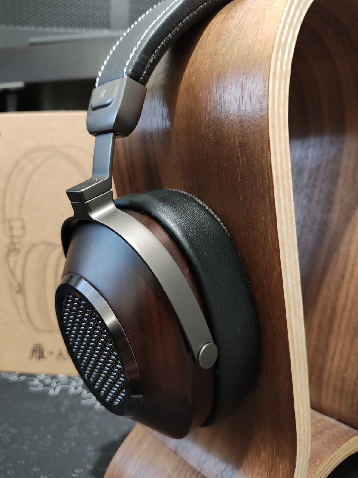 SIVGA Anser Audiophile 50MM Dynamic Open-Back Wood Headphone Wired Dual 3.5mm