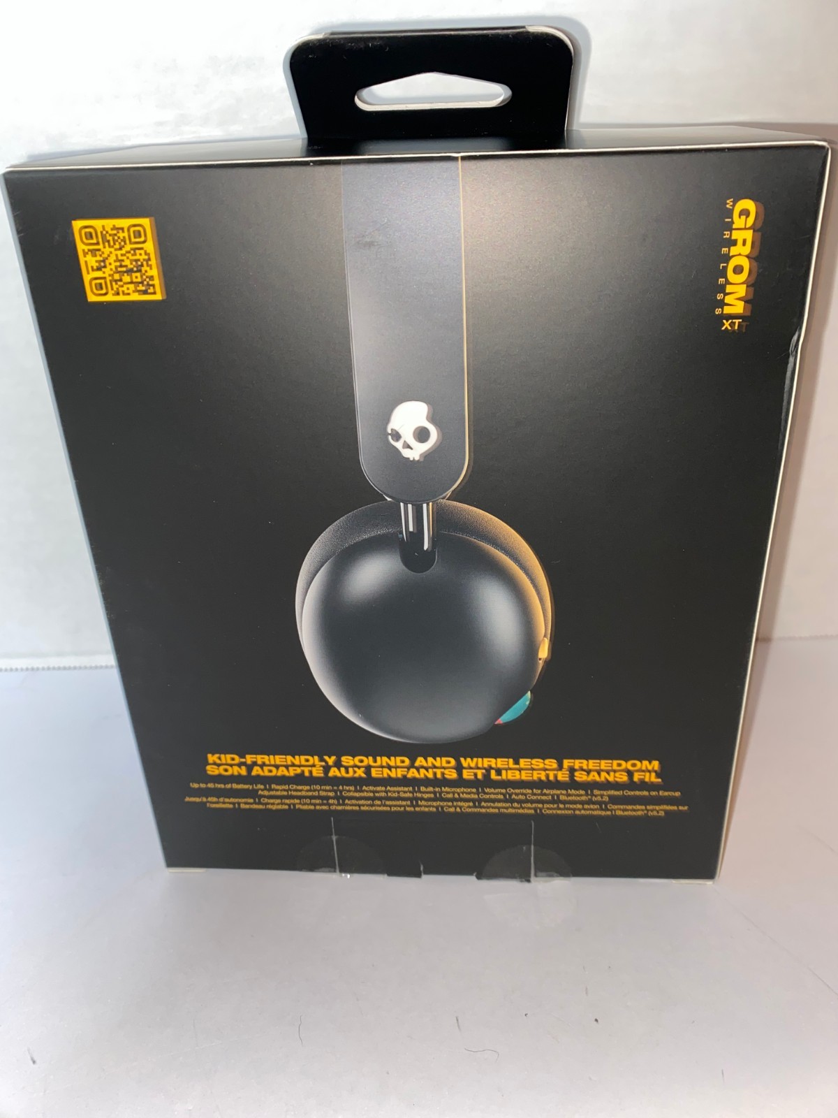 Skullcandy Grom XT Wireless Kid Friendly Over-the-Ear Headphones Children 6+