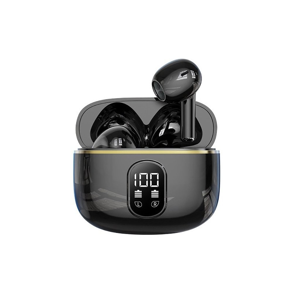 Bluetooth Earbuds Headset 5.3 Wireless LED Display HiFi Sound IPX5 Waterproof US