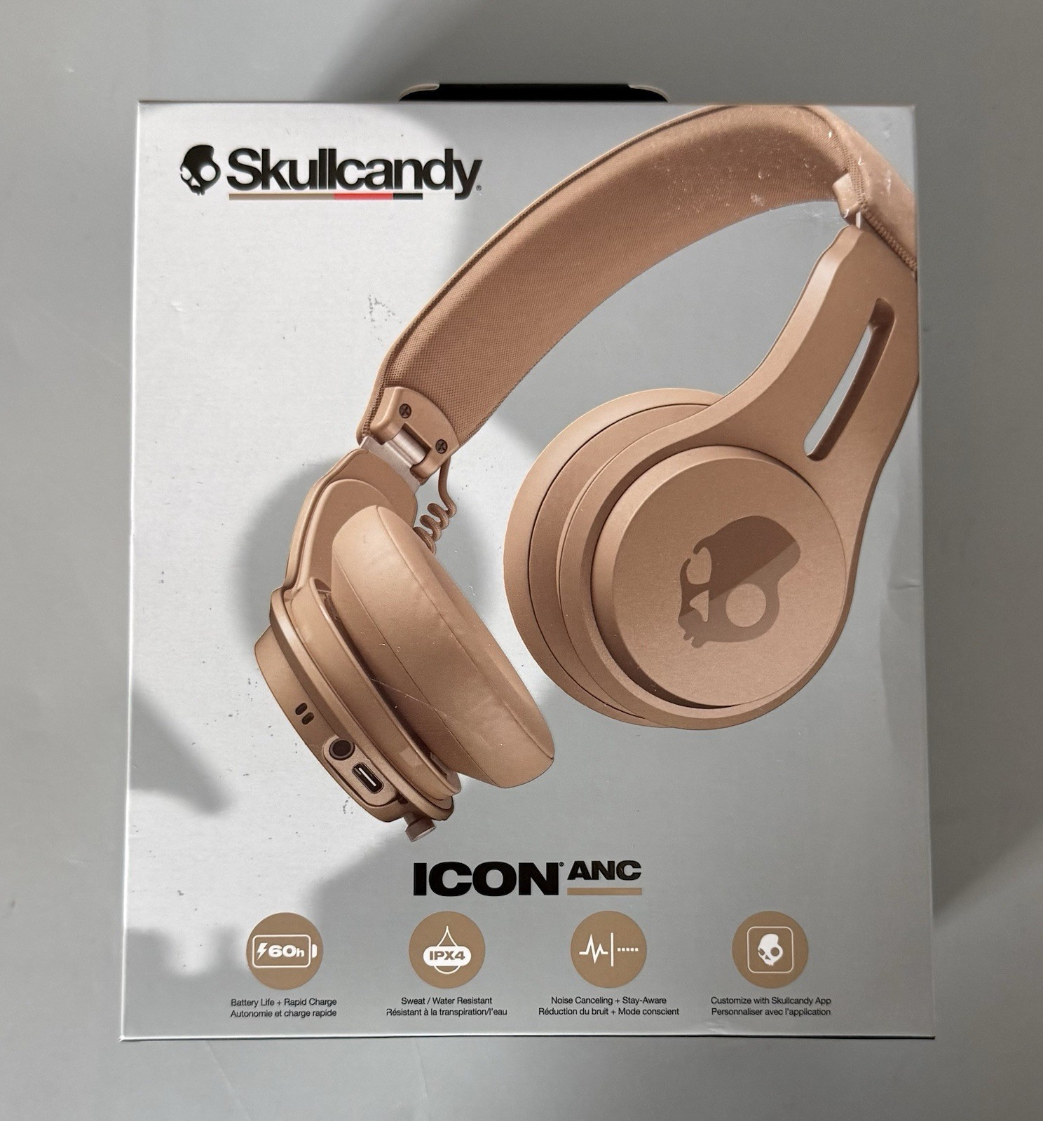 Skullcandy ICON ANC On-Ear Wireless Headphones — New Sealed — Primer — Must Read