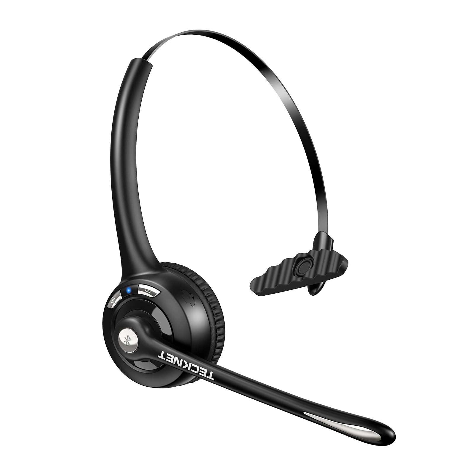 Bluetooth Headset, V5.2 Wireless Headset with Noise Canceling Microphone for …