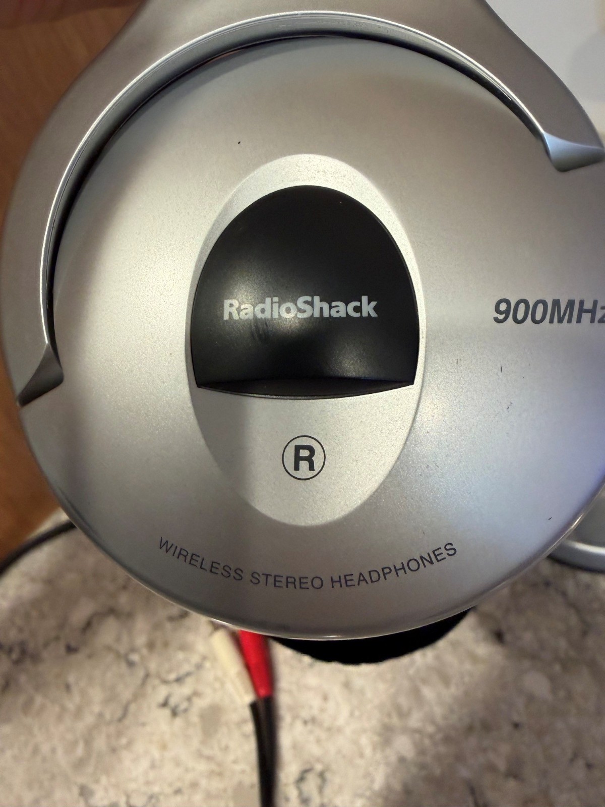 RadioShack 900MHz Rechargeable Analog Wireless Stereo Headphones 33-1197 Tested