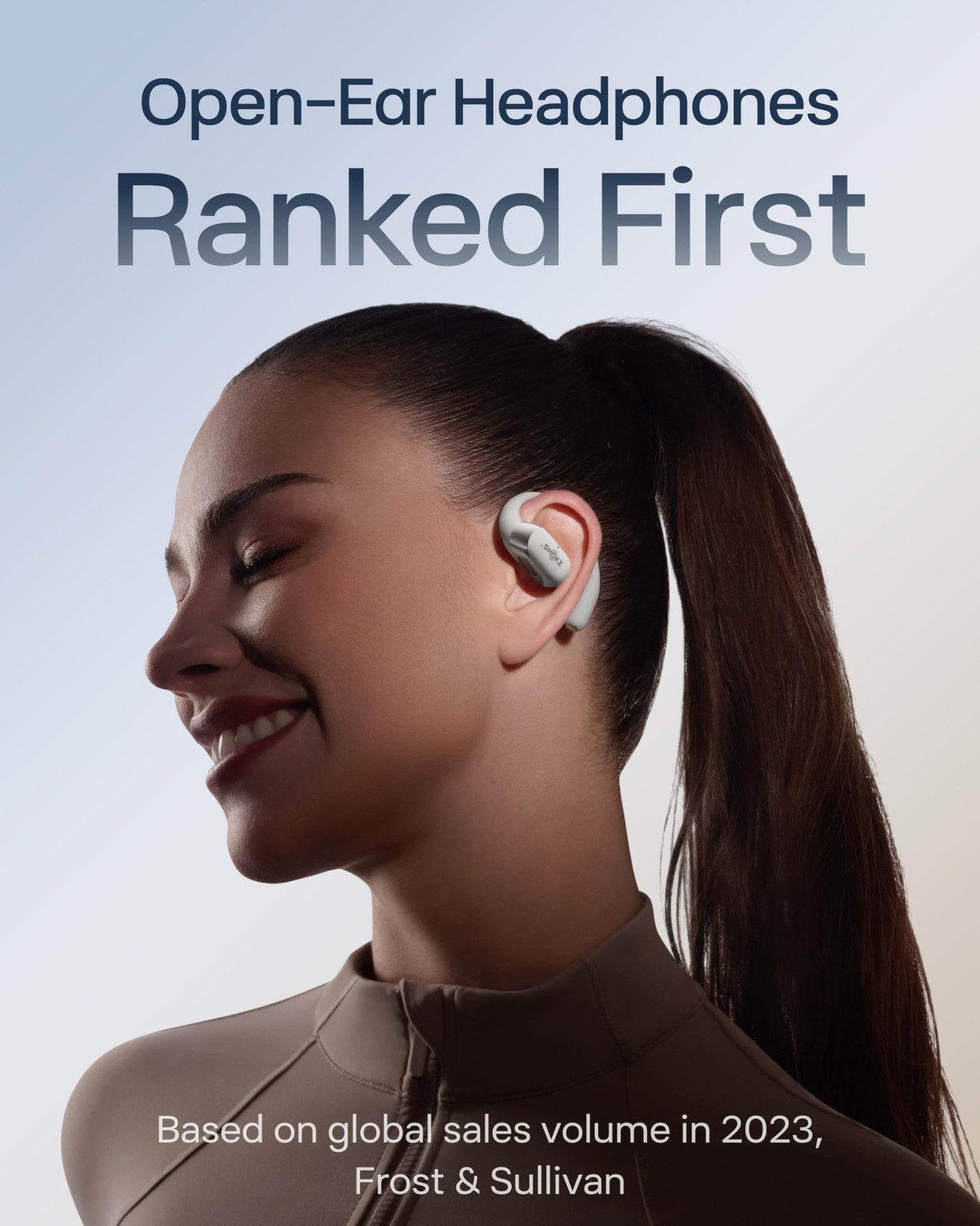 SHOKZ New OpenFit 2+ Open-Ear Headphones, Dolby Audio Enabled, Comfortable Ea…