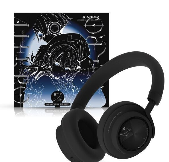 ANIMA Bluetooth Headphones ANW03-MGO ANW03 Midnight Grand Orchestra Ver. NEW