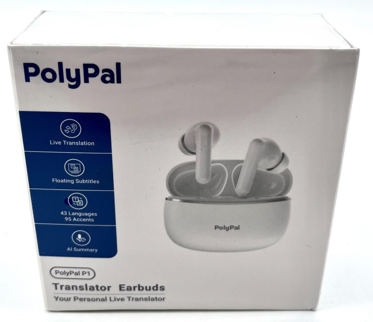 Polypal P1 AI Translation Earbuds