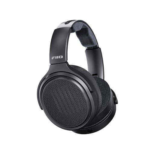 FiiO JT7 Black Open-Back Planar Magnetic Headphones 3.5mm 4.4mm Balanced Hi-Res