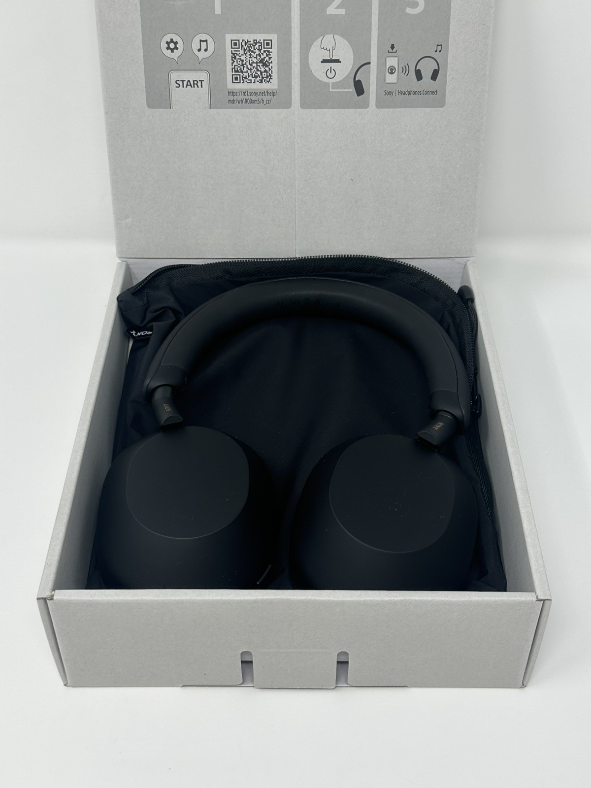 Sony WH-1000XM5 Wireless Noise Canceling Headphones Black Open Box Fully Tested