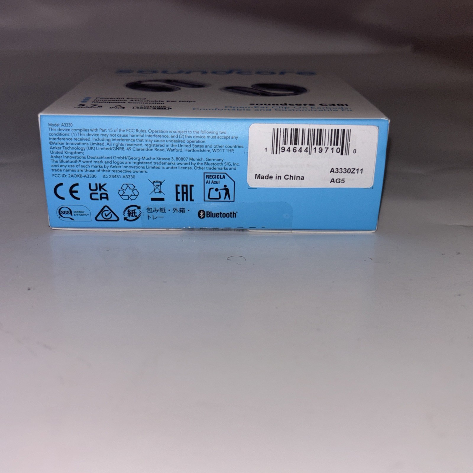 Soundcore C30i Open-Ear Clip-On Earbuds by Anker Fast Shipping! Sealed! New!