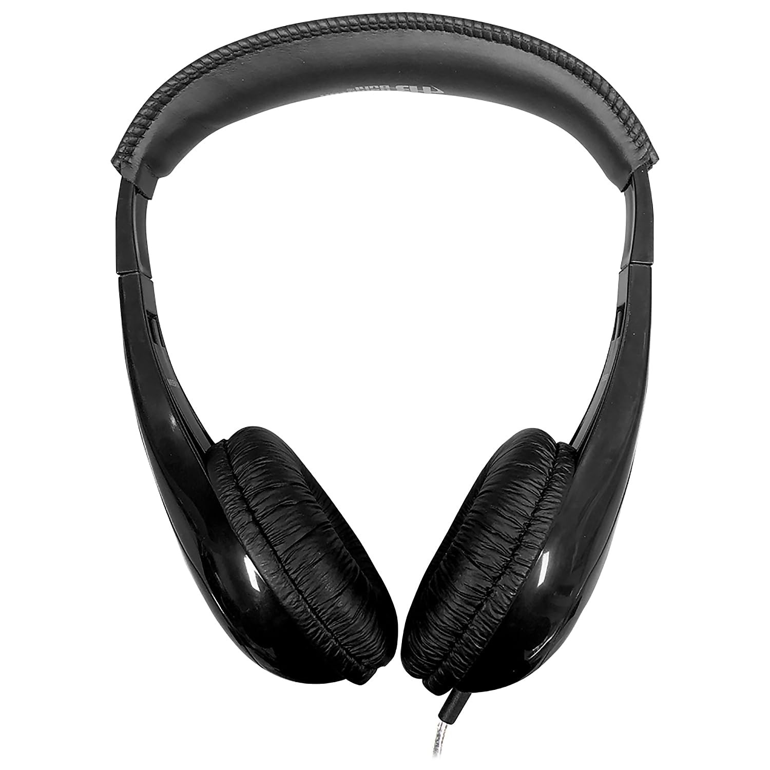 Motive8 Mid-Sized Multimedia Headphone with in-line Volume Control , Black