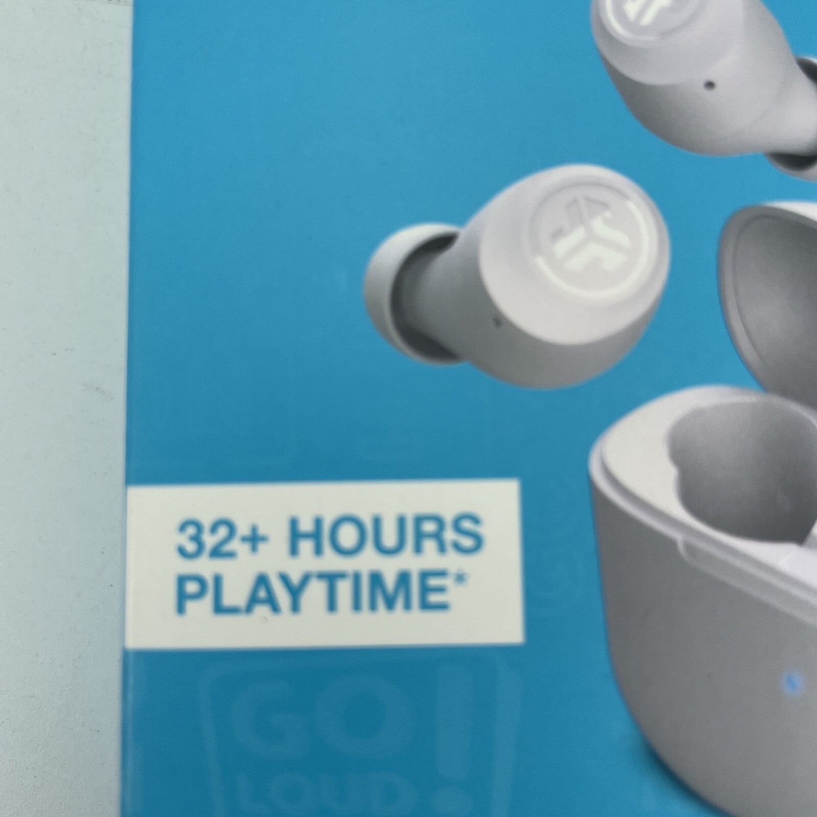 JLab GO Air POP True Wireless In Ear Headphones Lilac 32+ Hours Play Time New