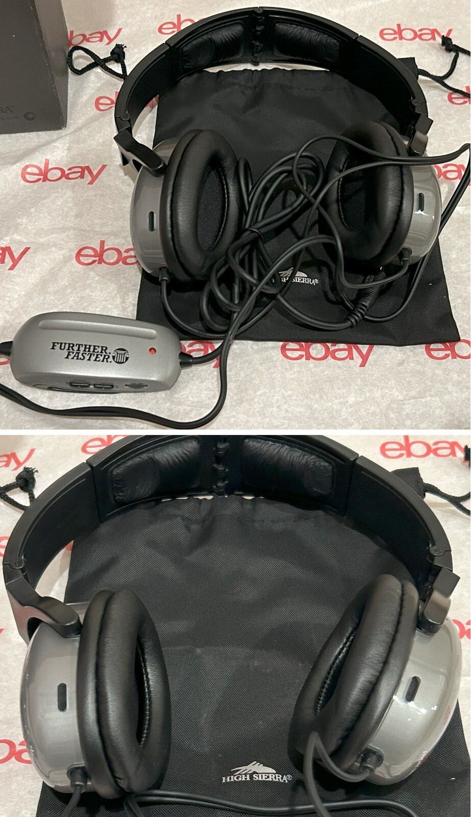 High Sierra for Leed’s Wired Headphones – great sound excellent noise cancelling