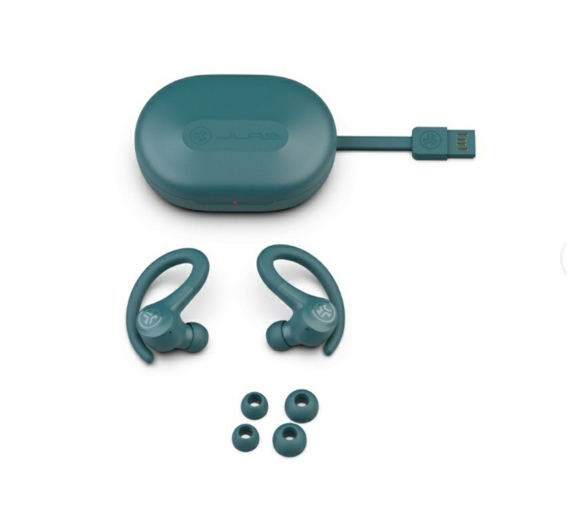 JLab GO Sport Bluetooth Earbuds, True Wireless, Gym Headphones,