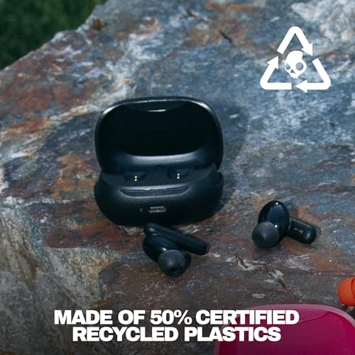 Smokin’ Buds Wireless Earbuds, Bluetooth Headphones, Noise True Black