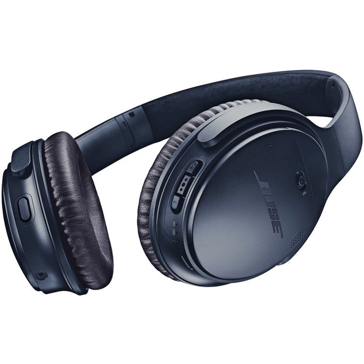 Bose QuietComfort 35 II Bluetooth Wireless Over-Ear Headphones – Midnight Blue