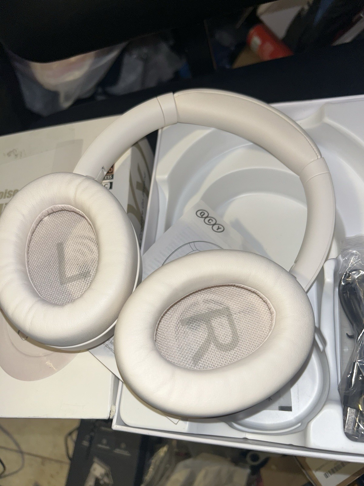 QCY H3 Pro ANC Wireless Headphone 50dB Noise Canceling Hi-Res Headset Earphone