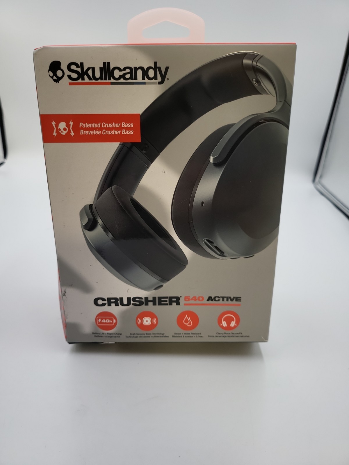 Skullcandy – Crusher 540 Active Wireless Over-Ear Headphones – Coal