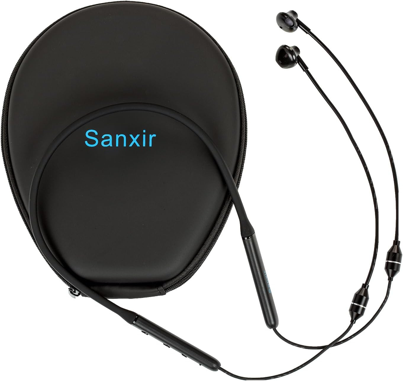 EMF Free Air Tube Bluetooth Headset, Low Radiation Chip Safety Headphones, Anti-