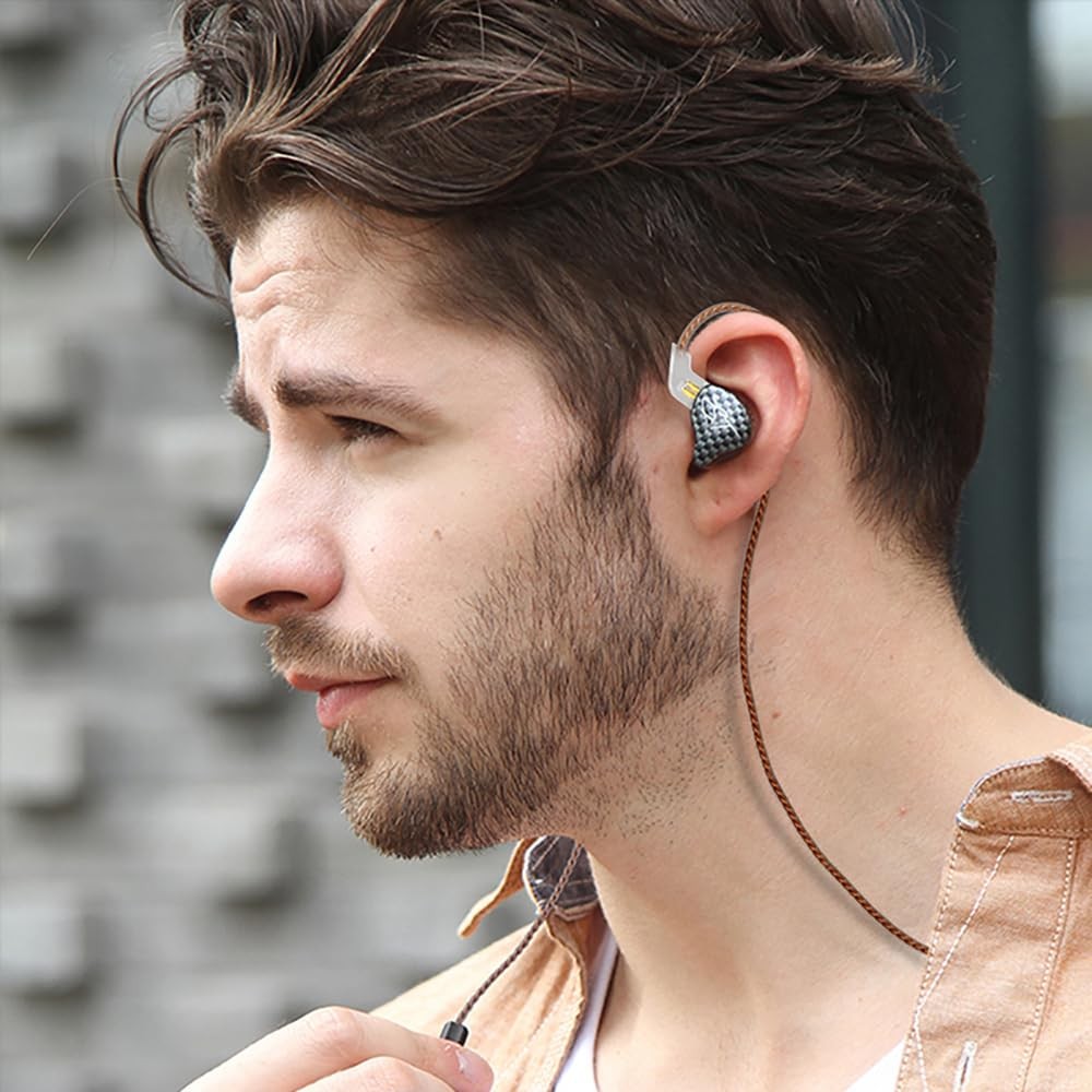 KZ ZST in Ear Monitors Wired Earbuds 1DD+ 1BA HiFi in-Ear Stereo Earphone Headph
