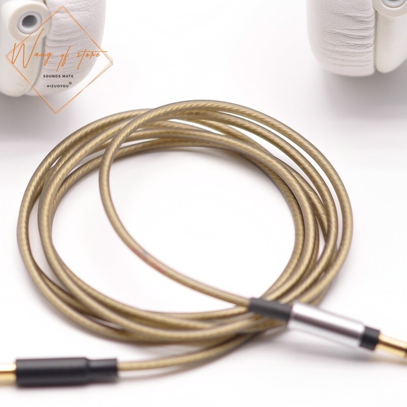 Upgrade Silver Plate Cable Wire For Turn Airy Mute BT REAL Z MASSIVE Headphone