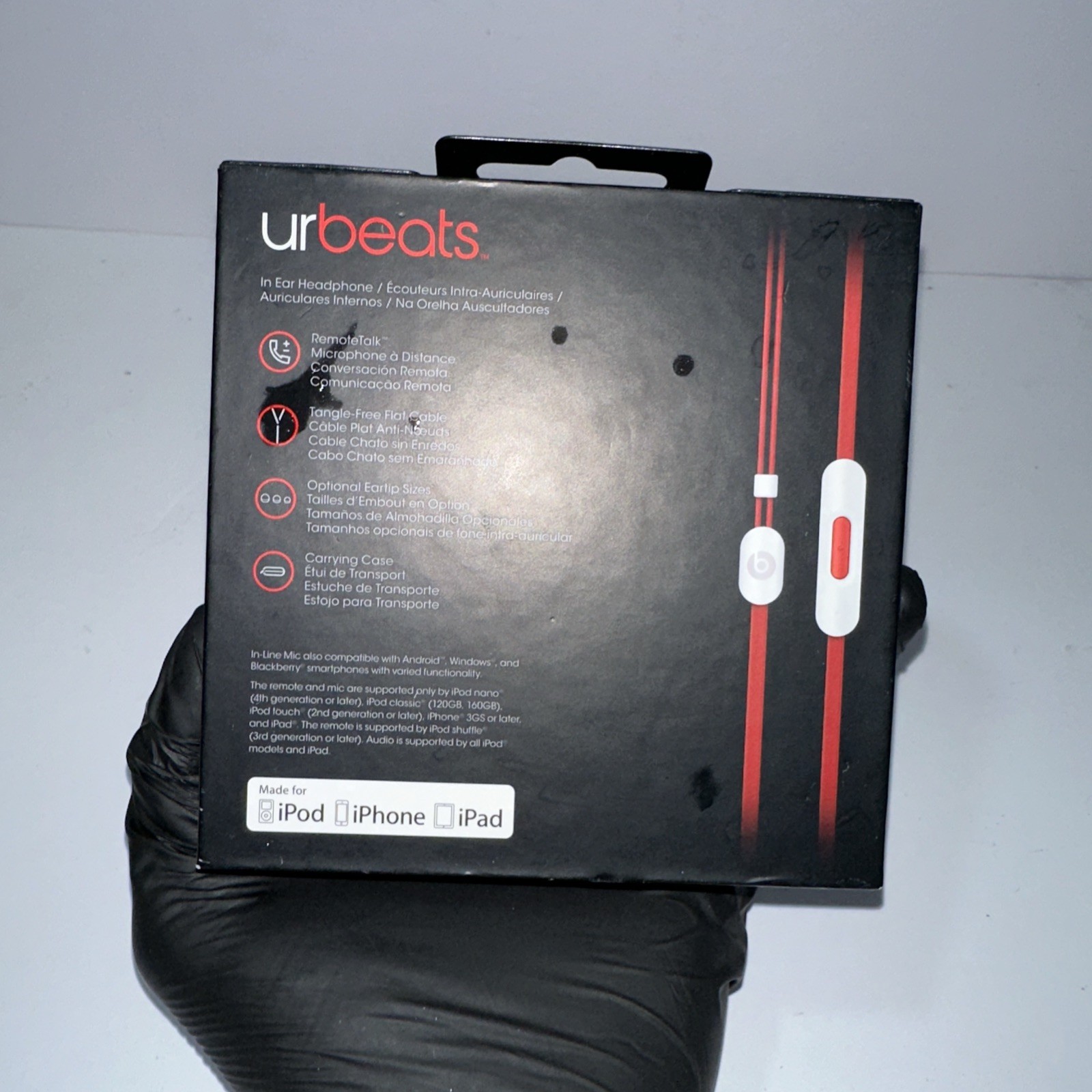 Beats by Dr. Dre urBeats In-Ear Headphones – Red/White✅️
