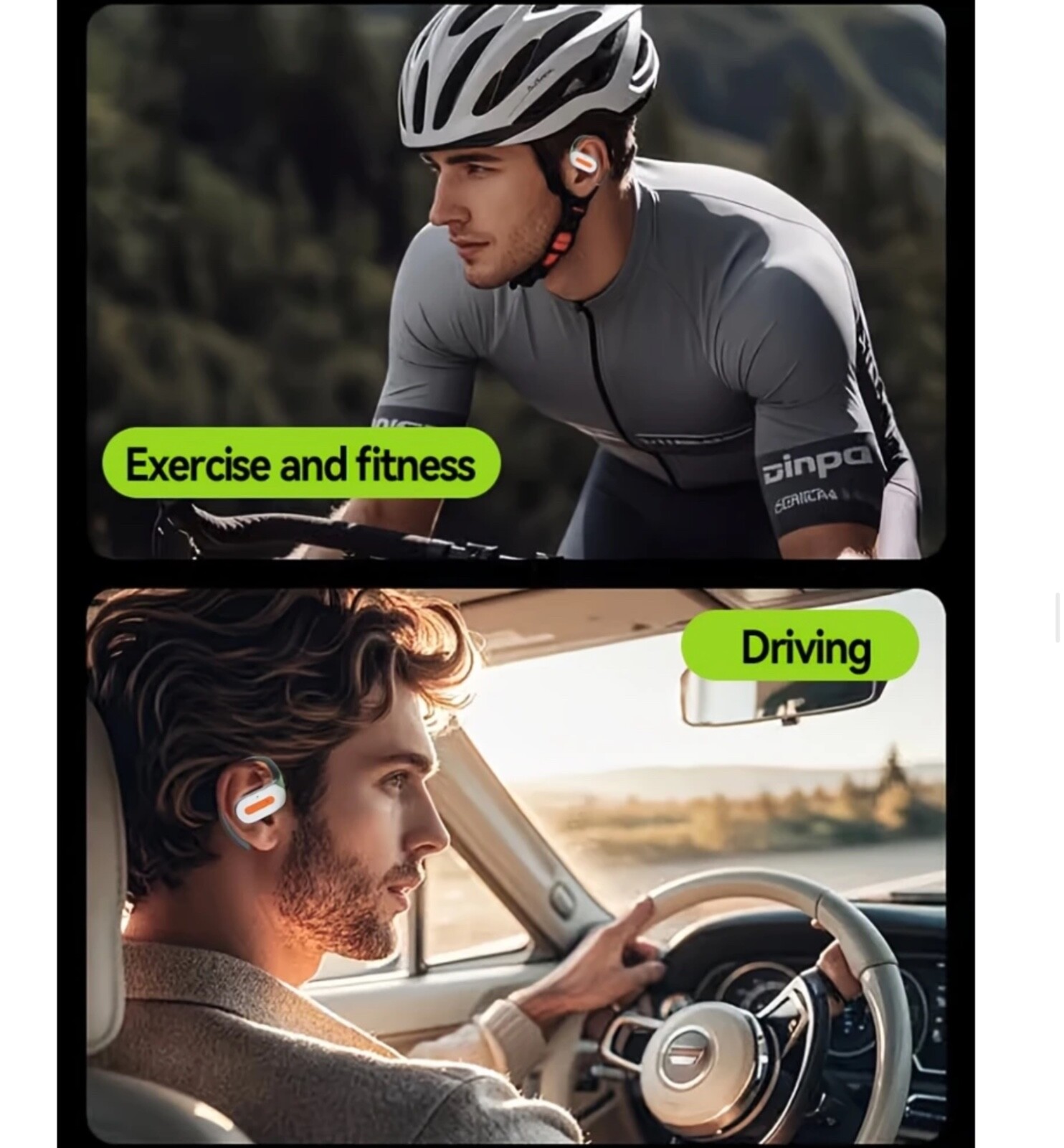 Acer Portable Sport Style Bluetooth Earbuds (2025 Newest Released)