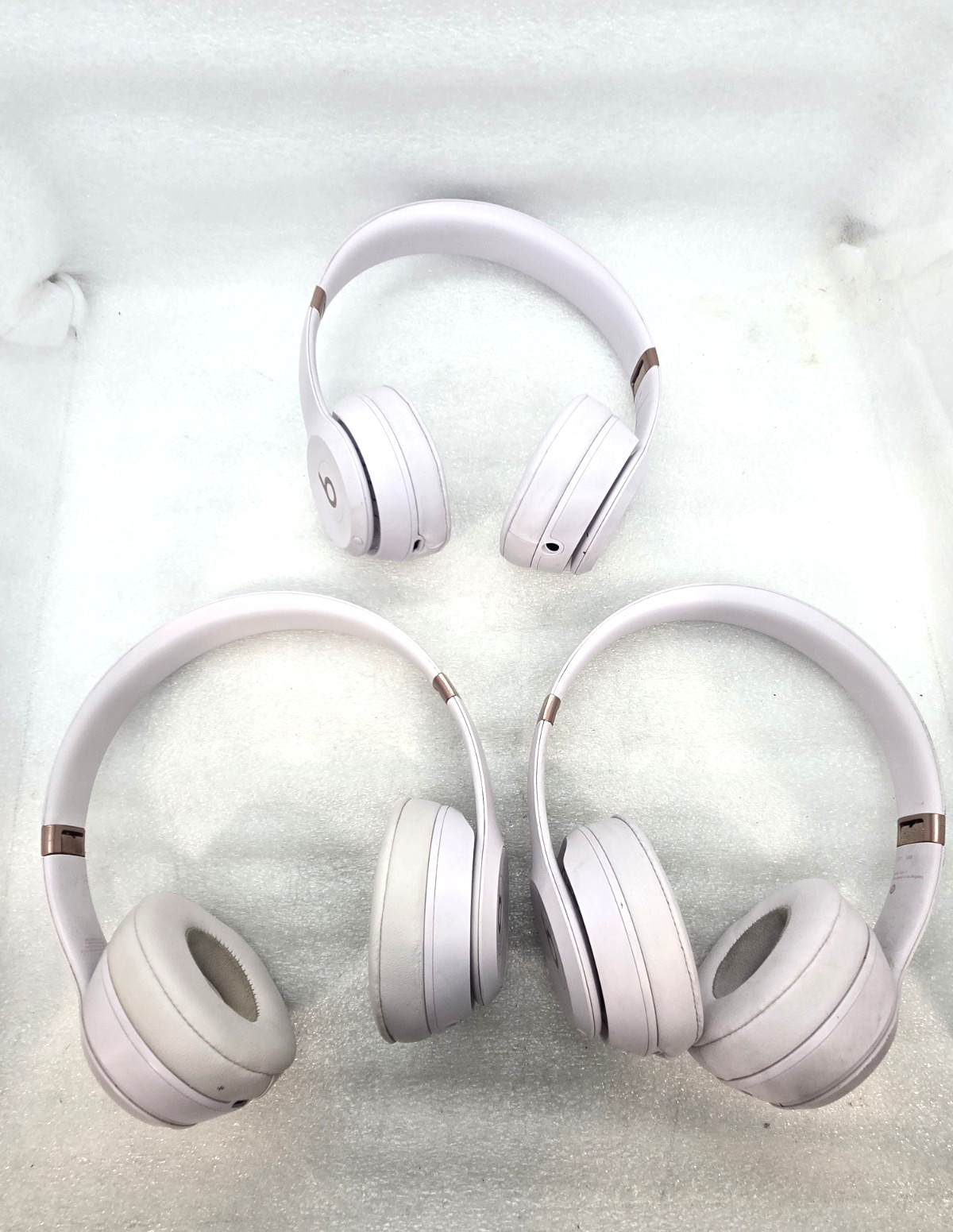 [LOT OF 3] Beats Solo4 Wireless Headphones On-ear FOR PARTS FAST FREE SHIPPING b