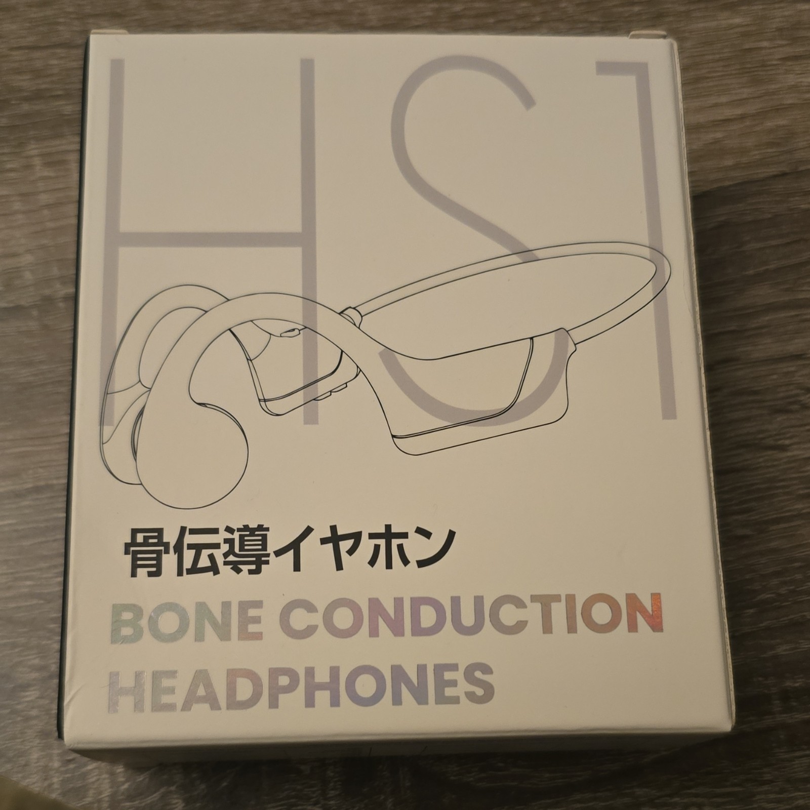 HS1 Bone Conduction Headphones Headband Ear-Pad On the Ear Audio Headset