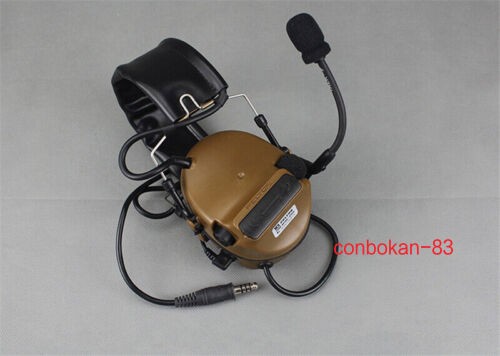 US Comtac III Headset Military Noise Reduction For TCA PRC148 152 Standard Gift