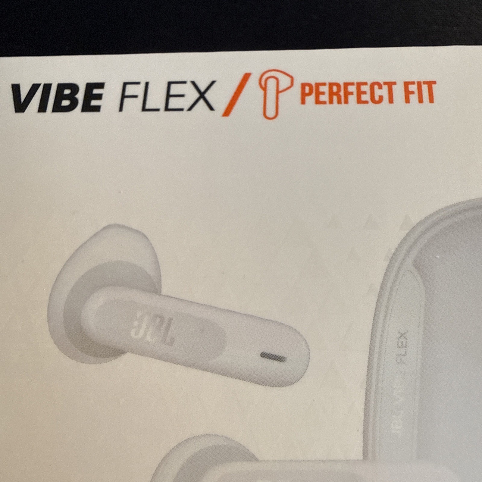 JBL Vibe Flex White Wireless Earbuds NIB SEALED