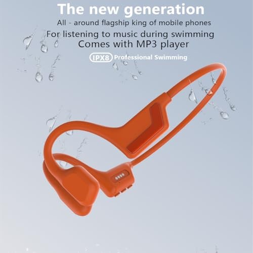 Bluetooth 5.4 Open-Ear Bone Conduction Headphones with Bluetooth 5.4
